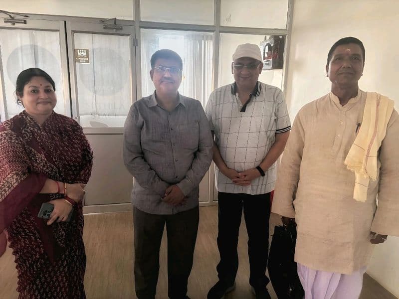 Visit of Sanskrit & Maithili Scholars 